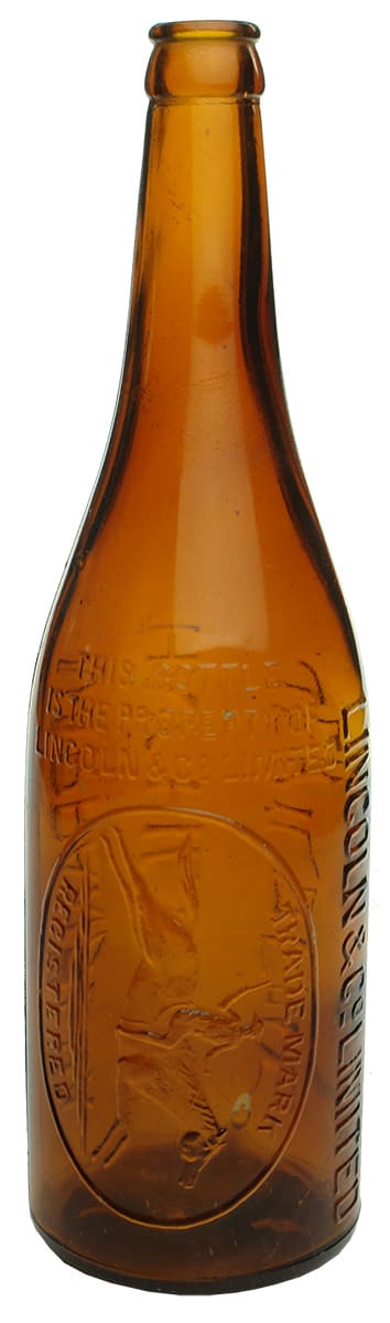 Lincoln Narrandera Hay Hillston Jerilderie Beer Bottle