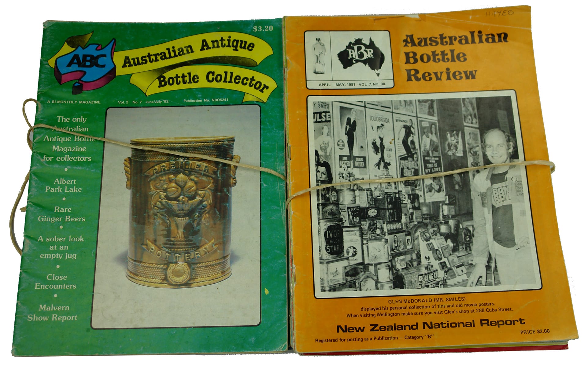 Australian Bottle Collecting Magazines