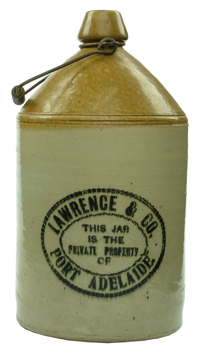 Lawrence Port Adelaide Stoneware Demijohn