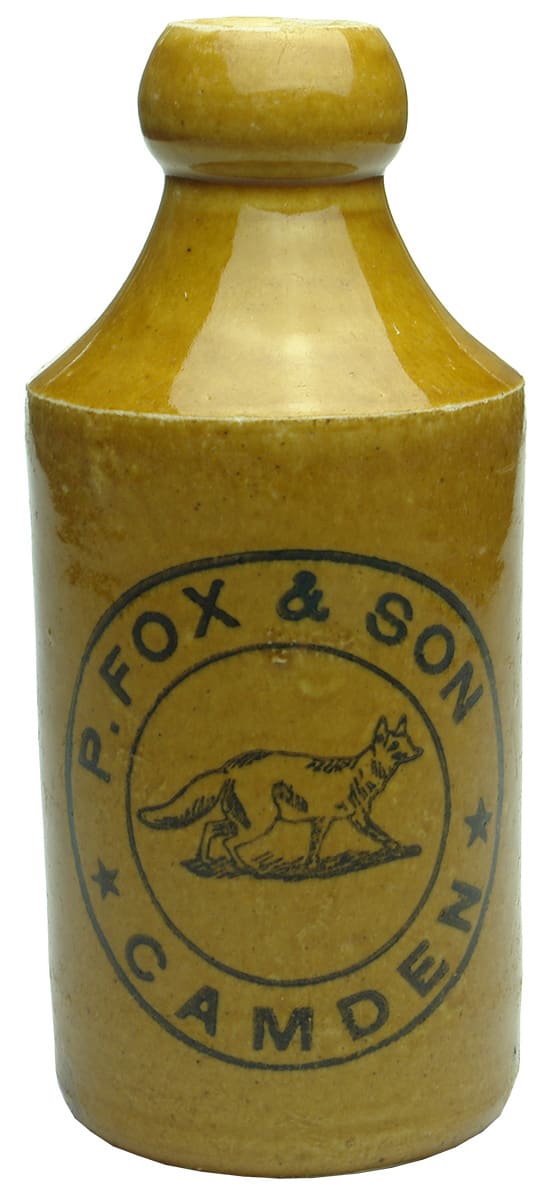 Fox Son Camden Stoneware Ginger Beer Bottle