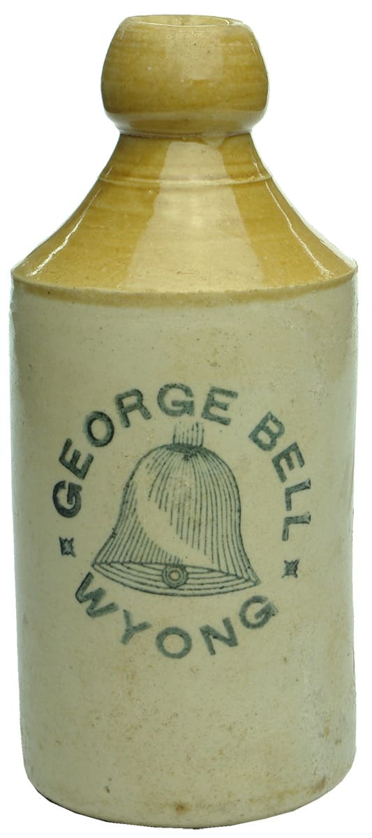 George Bell Wyong Stoneware Ginger Beer Bottle