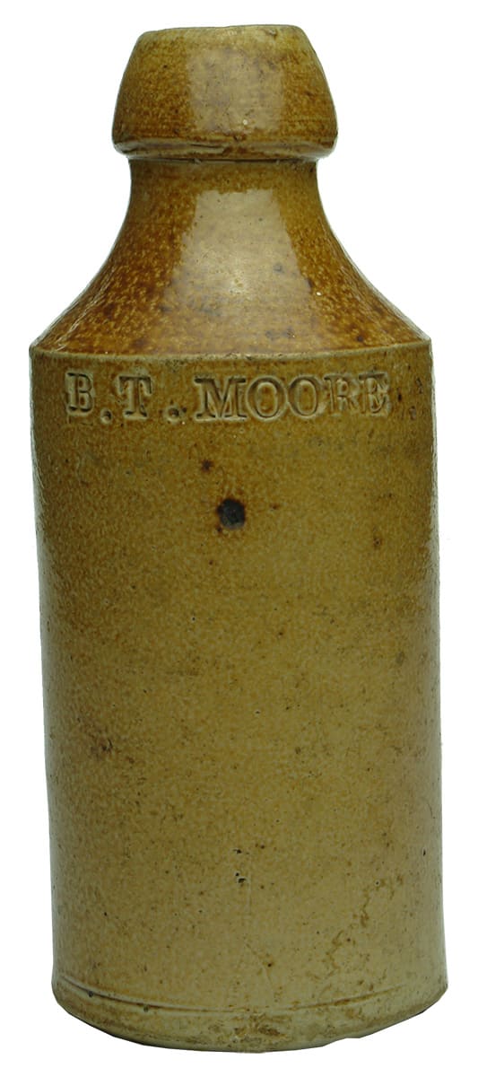 Moore Impressed Stone Ginger Beer Bottle