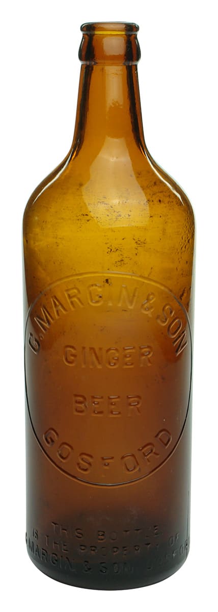 Margin Gosford Crown Seal Glass Ginger Beer