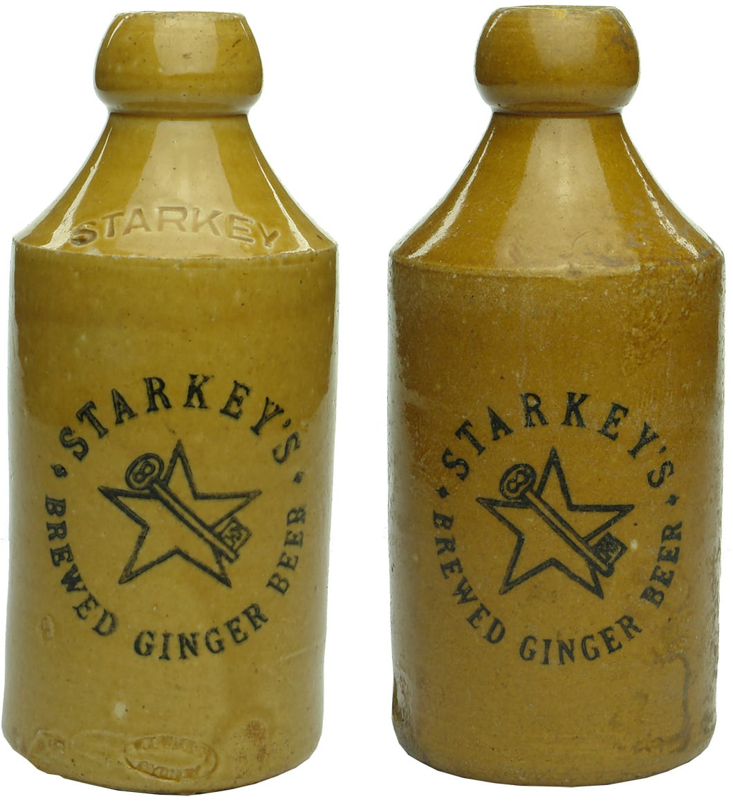 Starkeys Sydney Stone Ginger Beer Bottles