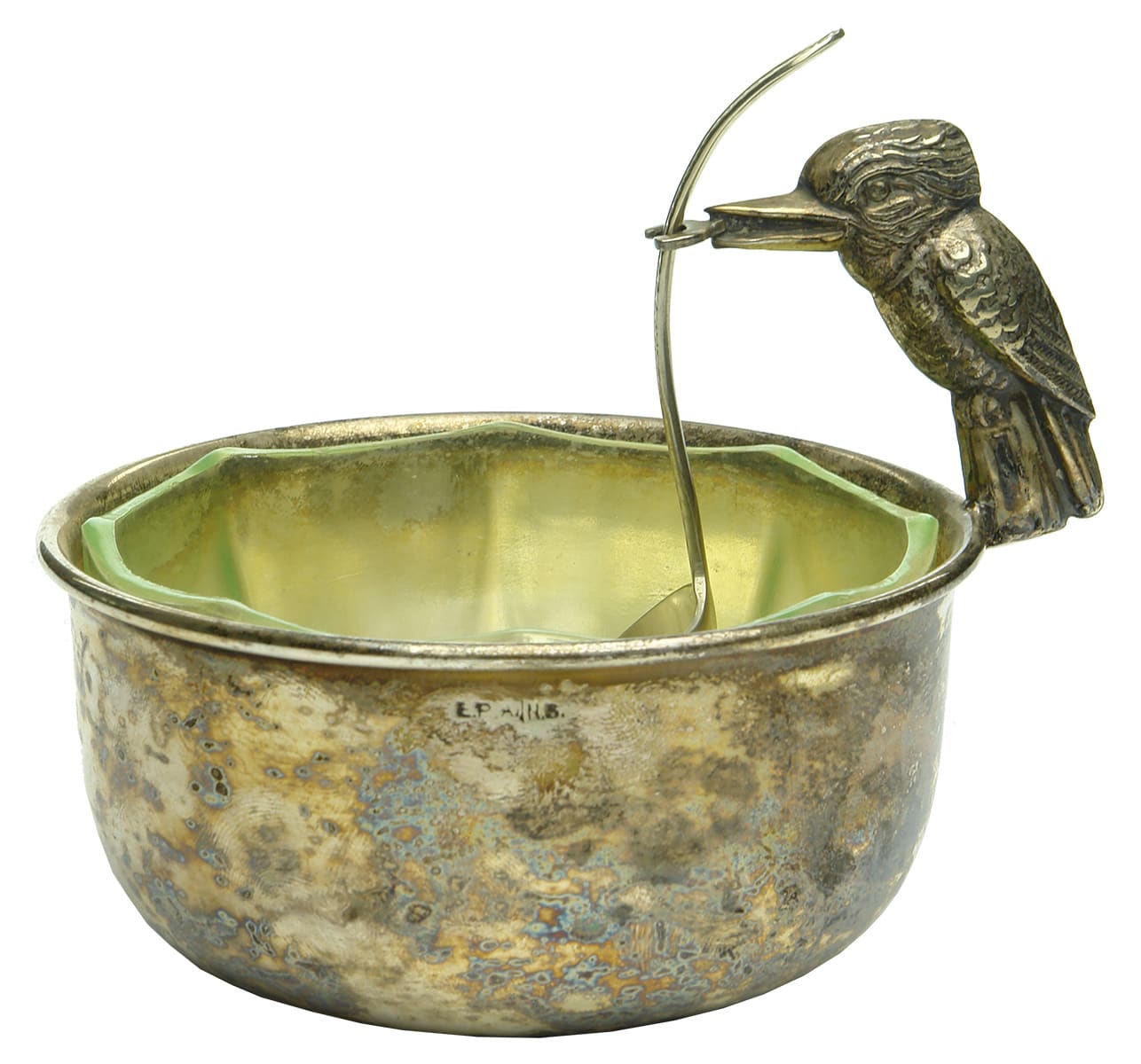 EPNS Kookaburra Sugar Bowl Spoon