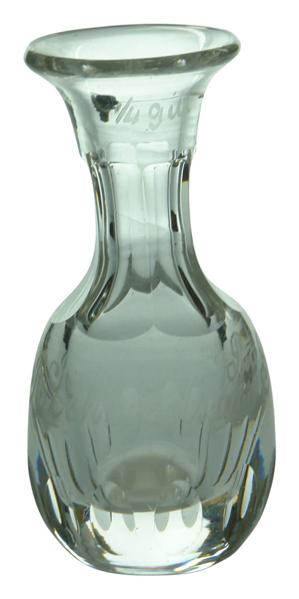 Richardson's Patent Glass Decanter