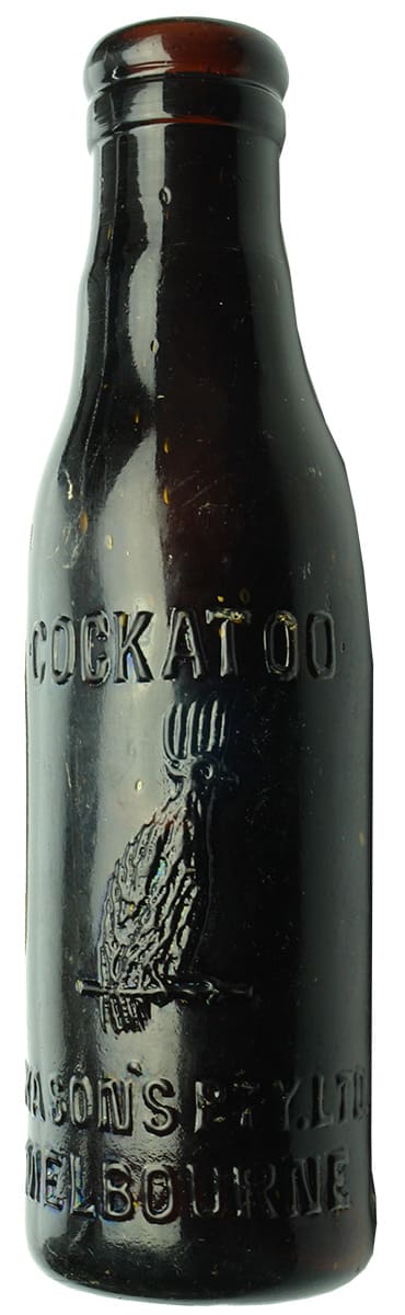 Cockatoo Melbourne Red Amber Chutney Bottle