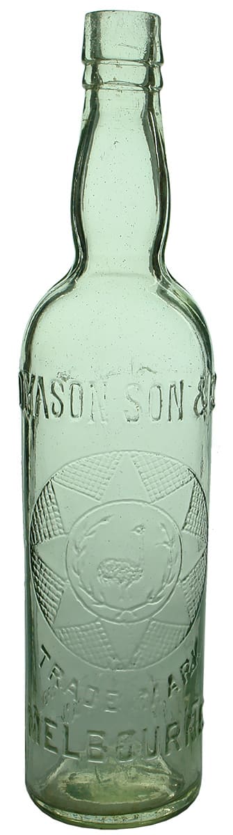 Dyason Melbourne Emu Antique Bottle