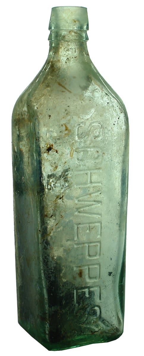 Schweppes Antique Cordial Bottle