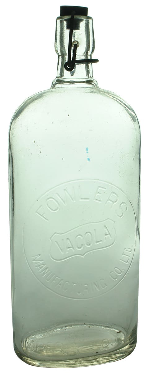 Fowlers Vacola Vintage Cordial Bottle