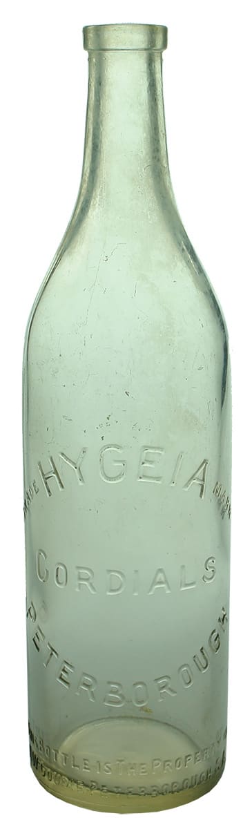 Hygeia Cordials Peterborough Vintage Bottle
