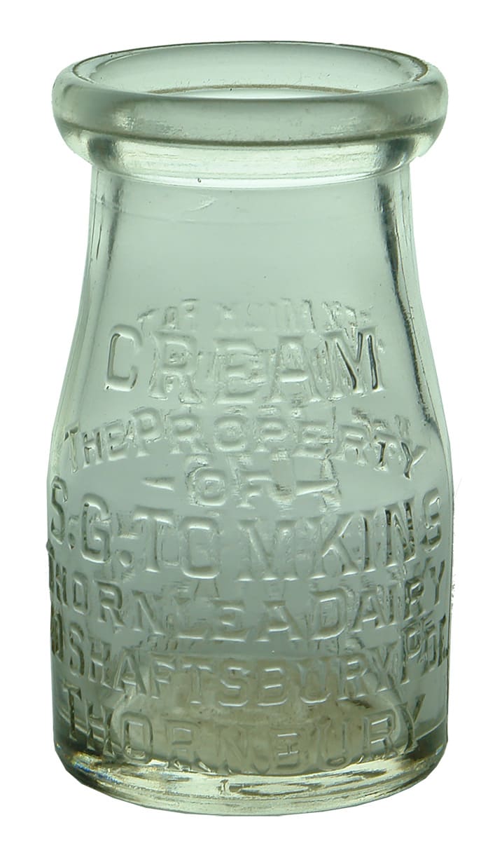 Tomkins Thornbury Cream Bottle