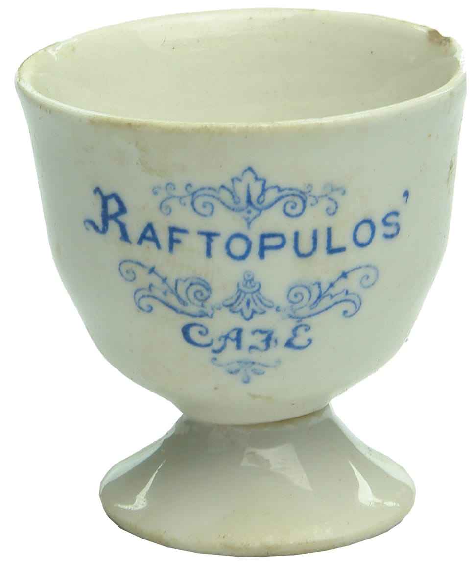 Raftopulos Cafe Ceramic eggcup