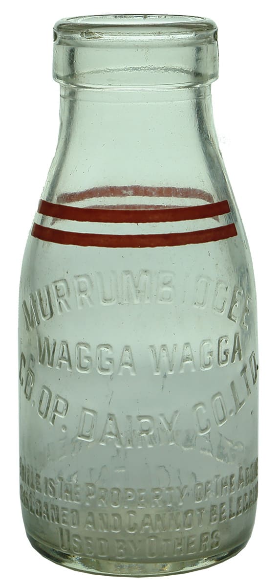 Murrumbidgee Co-operative Dairy Wagga Wagga Bottle