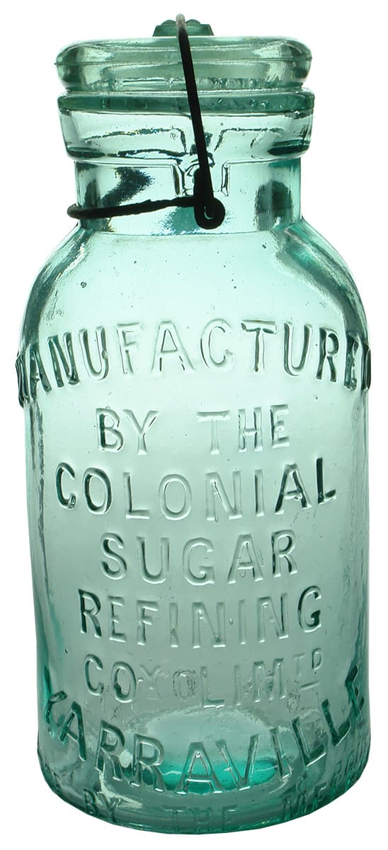 Colonial Sugar Refining Yarraville Preserving Jar