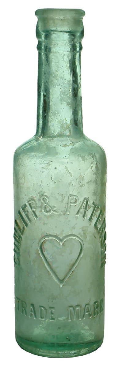 Cunliff Paterson Hot Sauce Heart Bottle