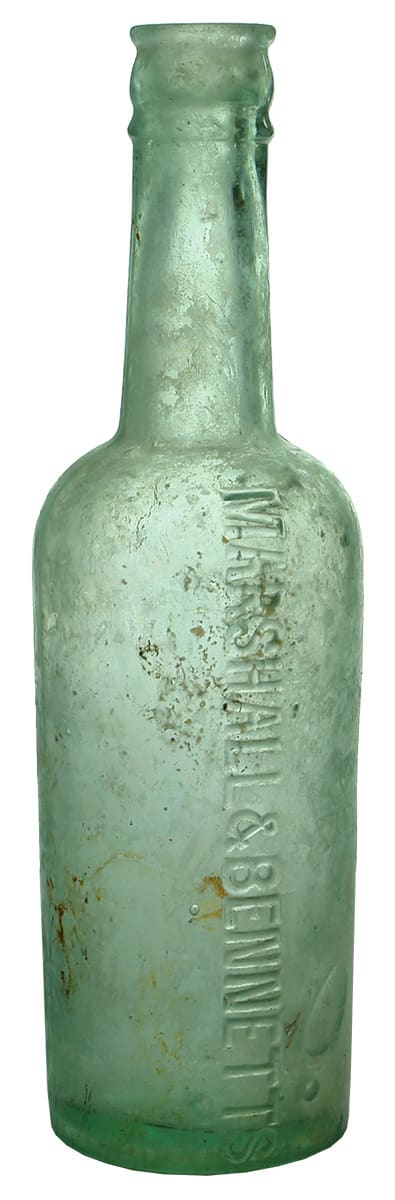 Marshall Bennetts Hot Sauce Antique Bottle