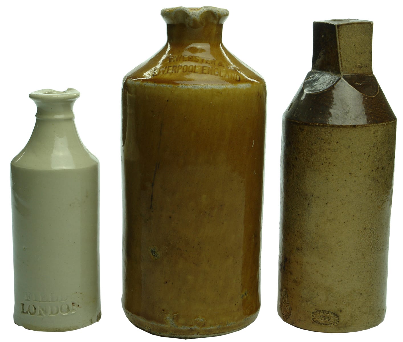 Collection Stoneware Ink Bottles