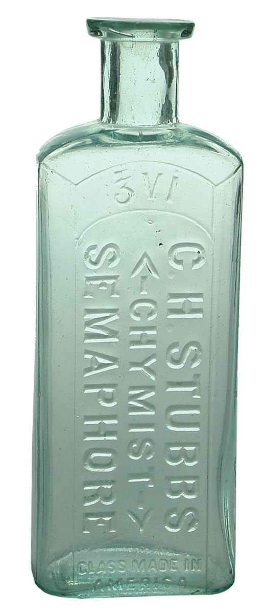 Stubbs Semaphore Chemist Prescription Bottle
