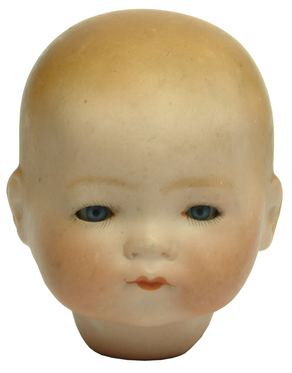 AM Germany Bisque Dolls Head Working Eyes