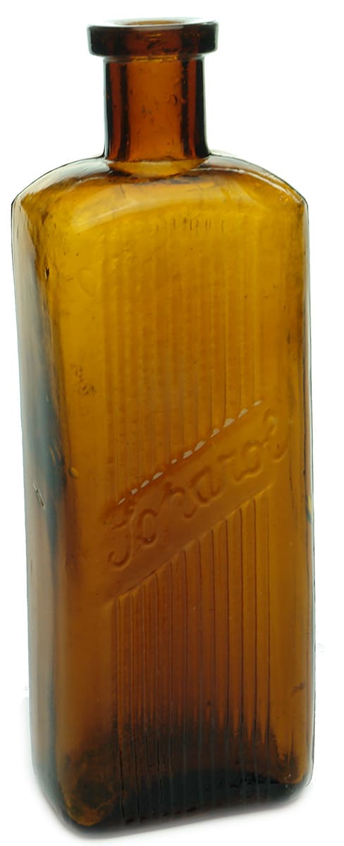 Soparol Amber Glass Poison Bottle