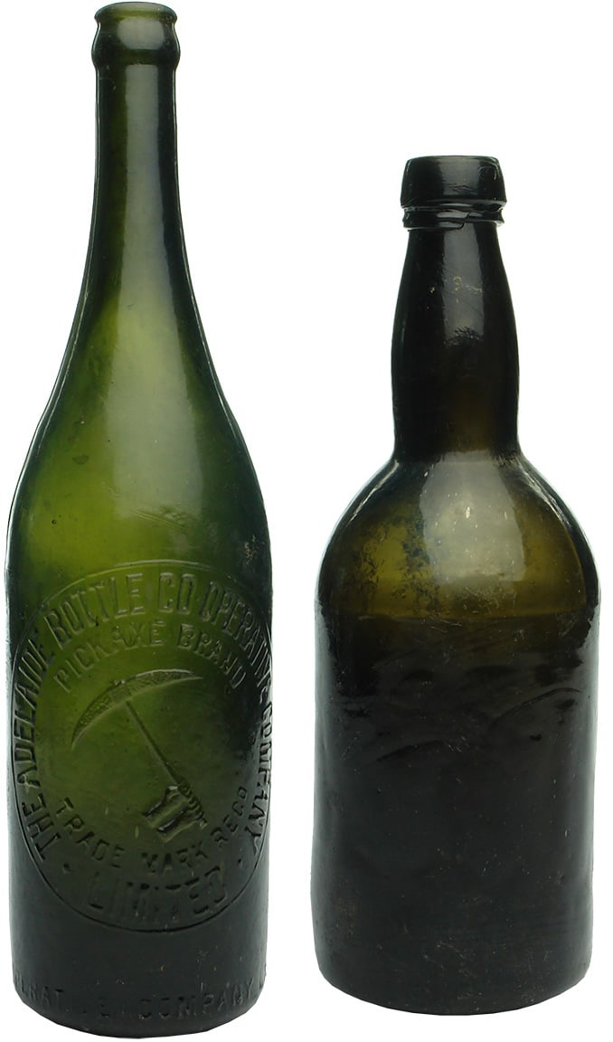 Collection Antique Bottles