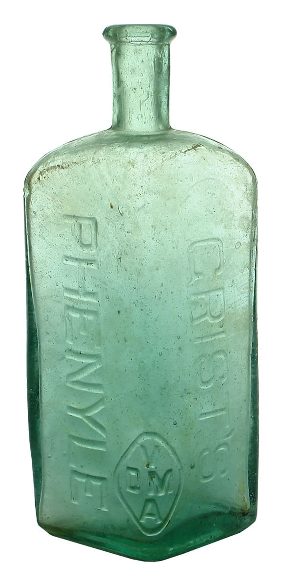 Grist's Phenyle Antique Disinfectant Bottle