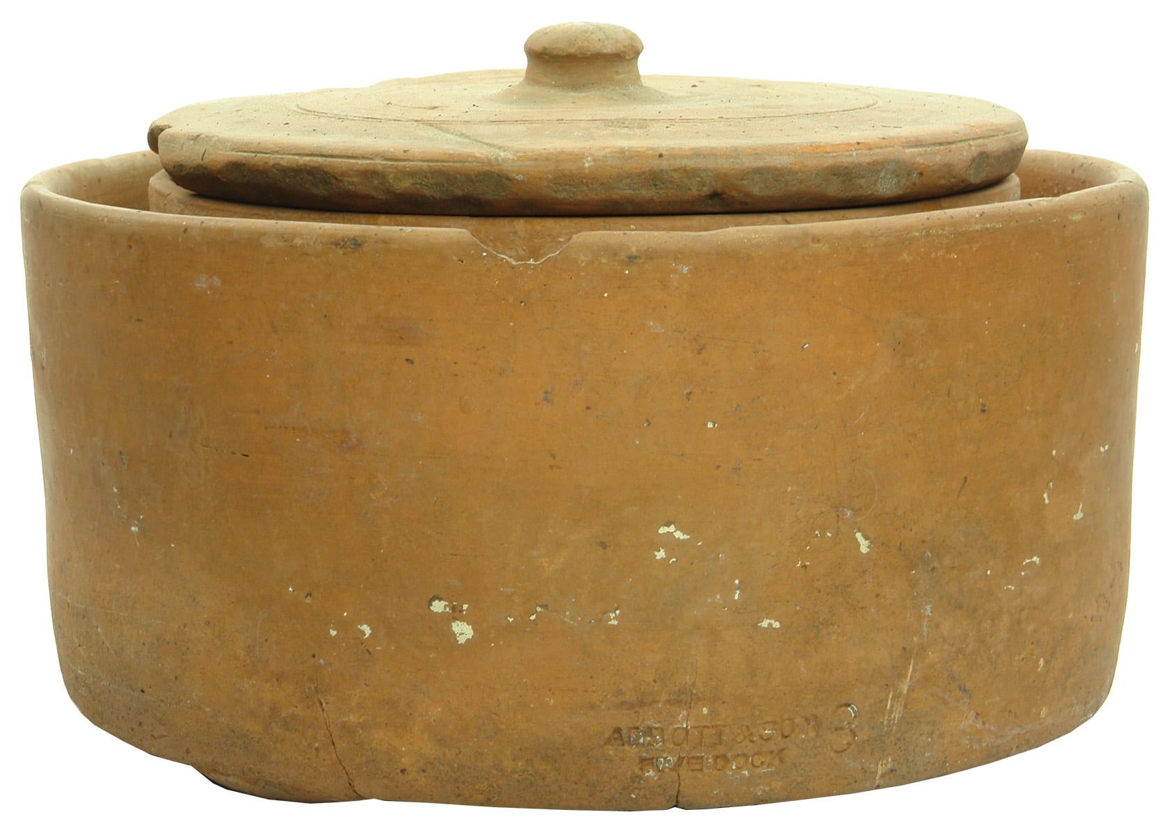 Abbott Five Dock Terracotta Pottery Jar