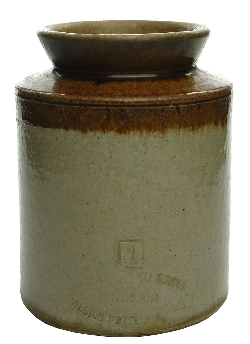 James Campbell Albion Pottery Works Brisbane Stone Jar