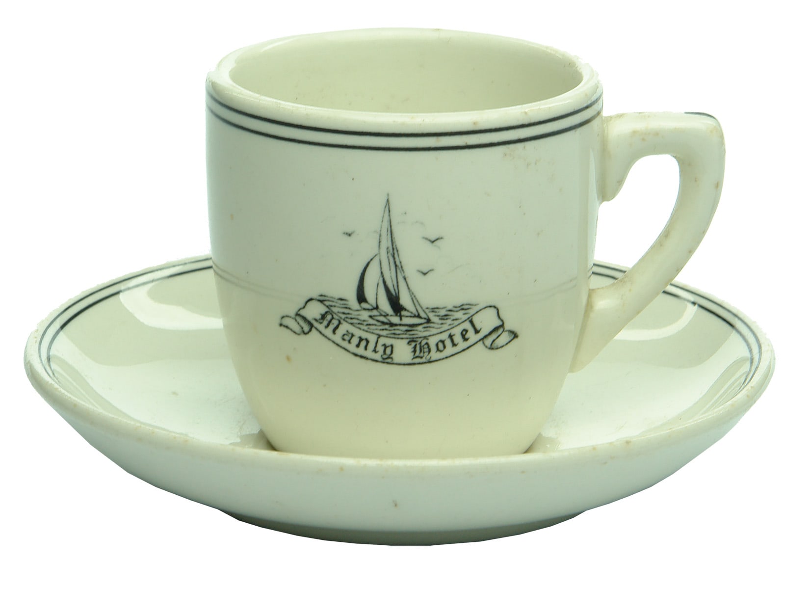 Manly Hotel Yacht Hotelware Cup Saucer