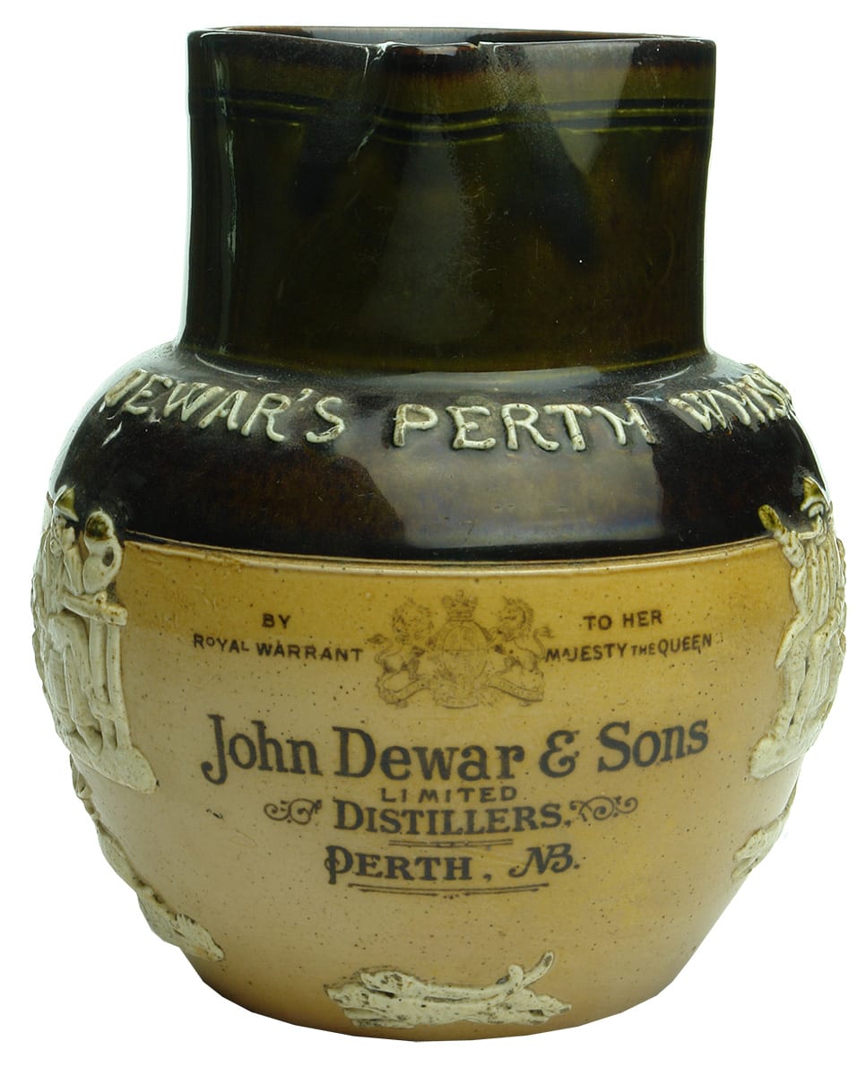 John Dewar Sons Perth Whisky Water Jug