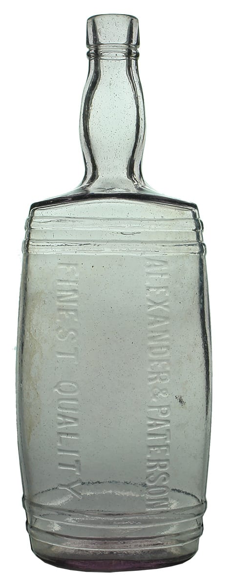 Alexander Paterson Antique Glass Bottle