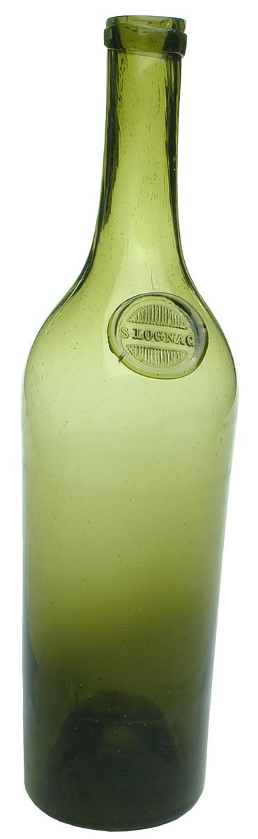 Lognac Green Sealed Wine Bottle