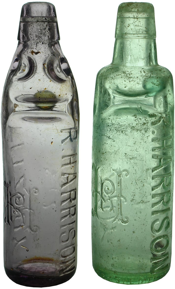 Harrison Fitzroy Antique Codd Bottles