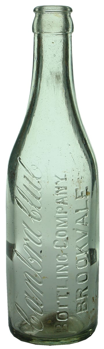 Canbra Club Brookvale Crown Seal Soft Drink Bottle