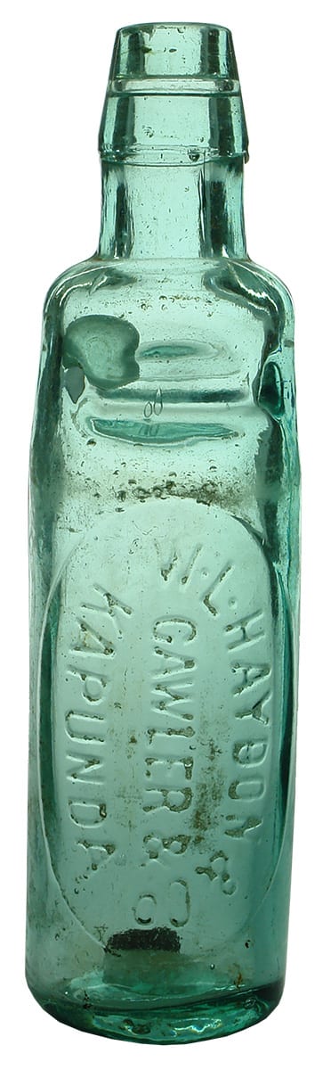 Haydon Gawler Kapunda Antique Codd Marble Bottle