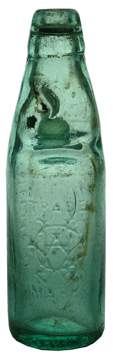 Henfrey Sydney Codd Marble Antique Bottle
