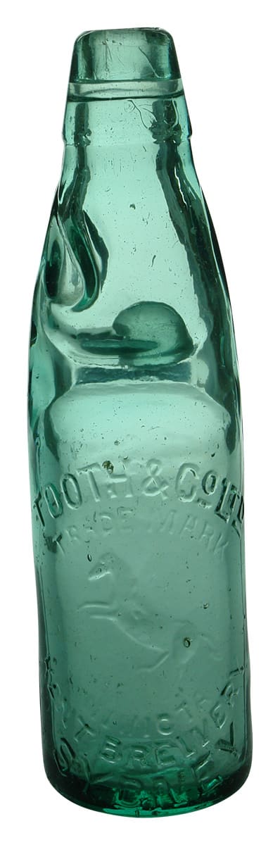 Tooth Sydney Kent Brewery Codd Marble Bottle