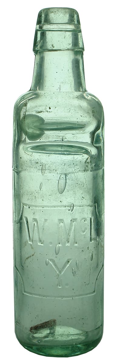 McL Y McLuckie Yarrawonga Codd Marble Bottle