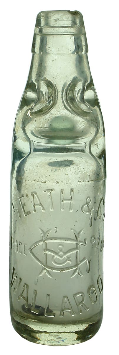 Heath Wallaroo Vintage Codd Marble Bottle