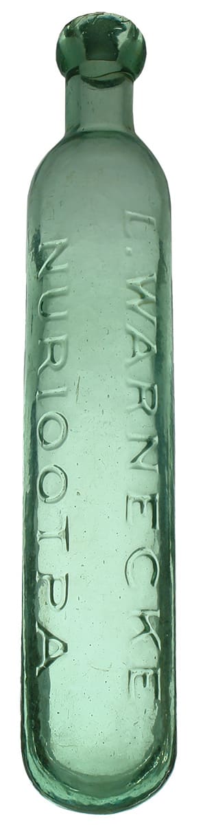 Warnecke Nuriootpa Antique Maugham Type Bottle