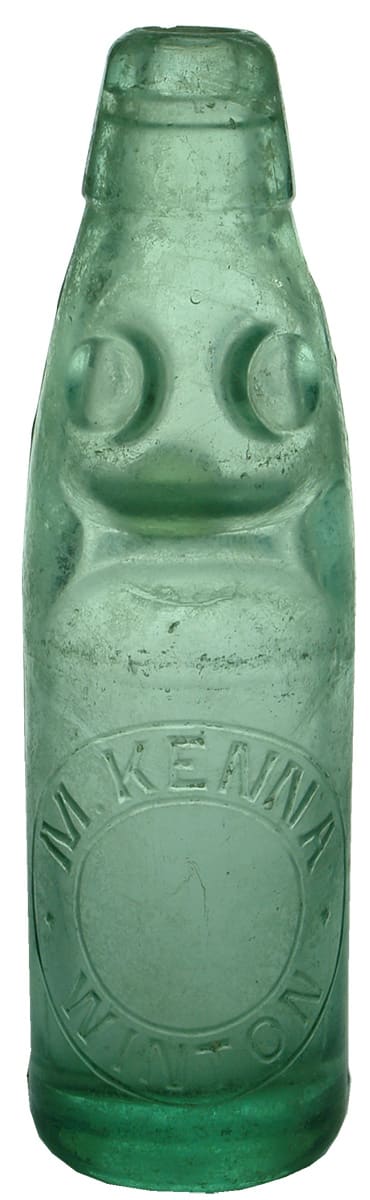 Kenna Winton Antique Codd Marble Bottle