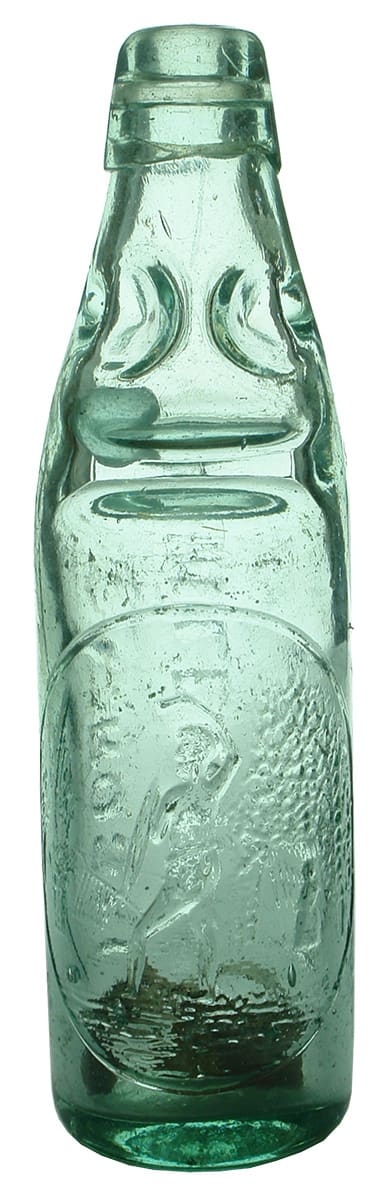 Rosel Echuca Antique Codd Marble Bottle