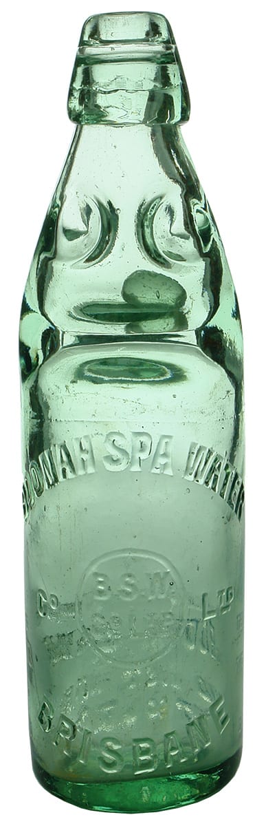 Boonah Spa Water Brisbane Codd Marble Bottle