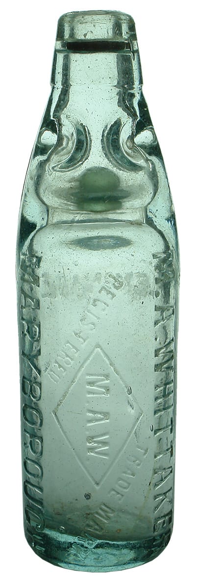 Whittaker Maryborough Lemaonde Codd Marble Bottle