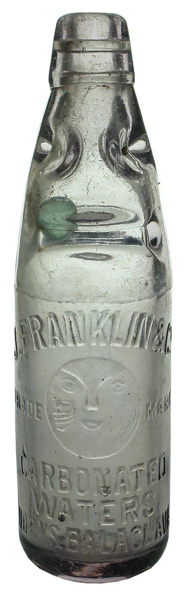 Franklin Balaclava Moonface Amethyst Codd Marble Bottle