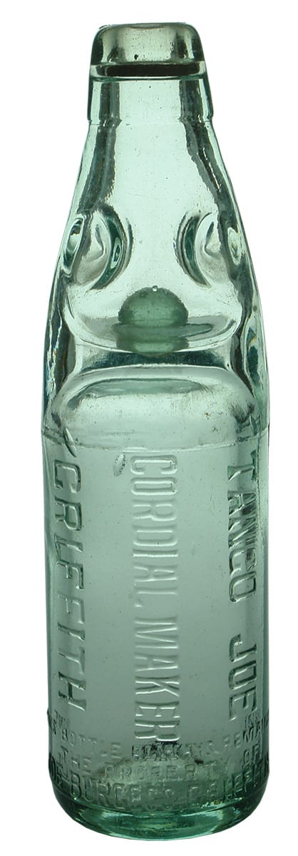 Tango Joe Griffith Vintage Codd Marble Bottle