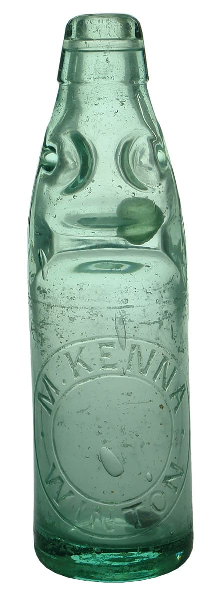 Kenna Winton Antique Codd Marble Bottle