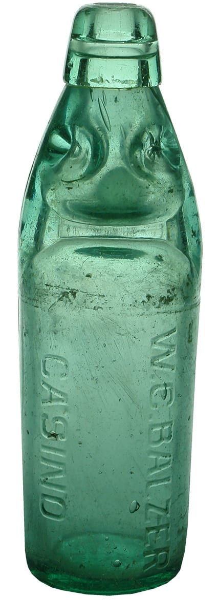 Balzer Casino Antique Codd Marble Bottle