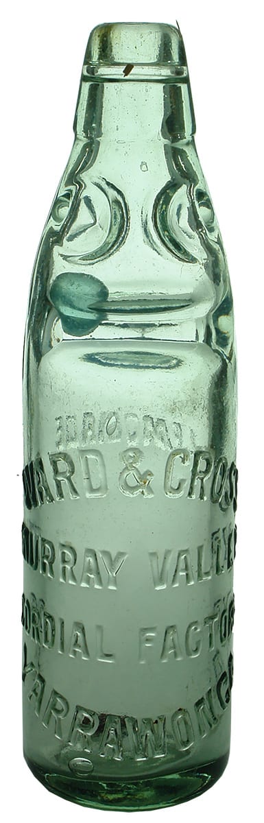 Ward Cross Lemonade Yarrawonga Codd Marble Bottle